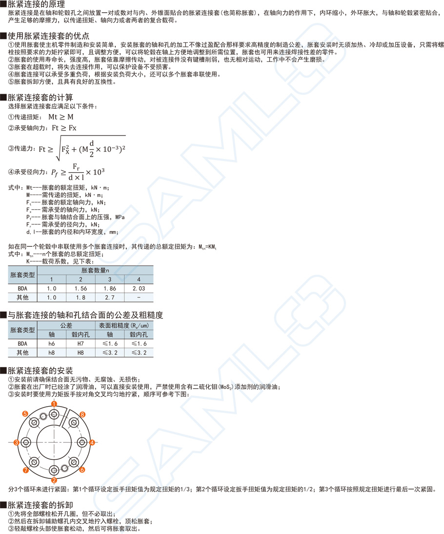 脹緊連接套-緊湊型作用與用途