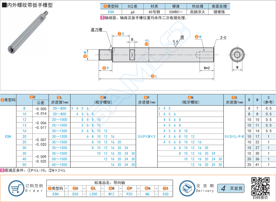導(dǎo)向軸的硬化層深度標(biāo)準(zhǔn)與檢測(cè)
