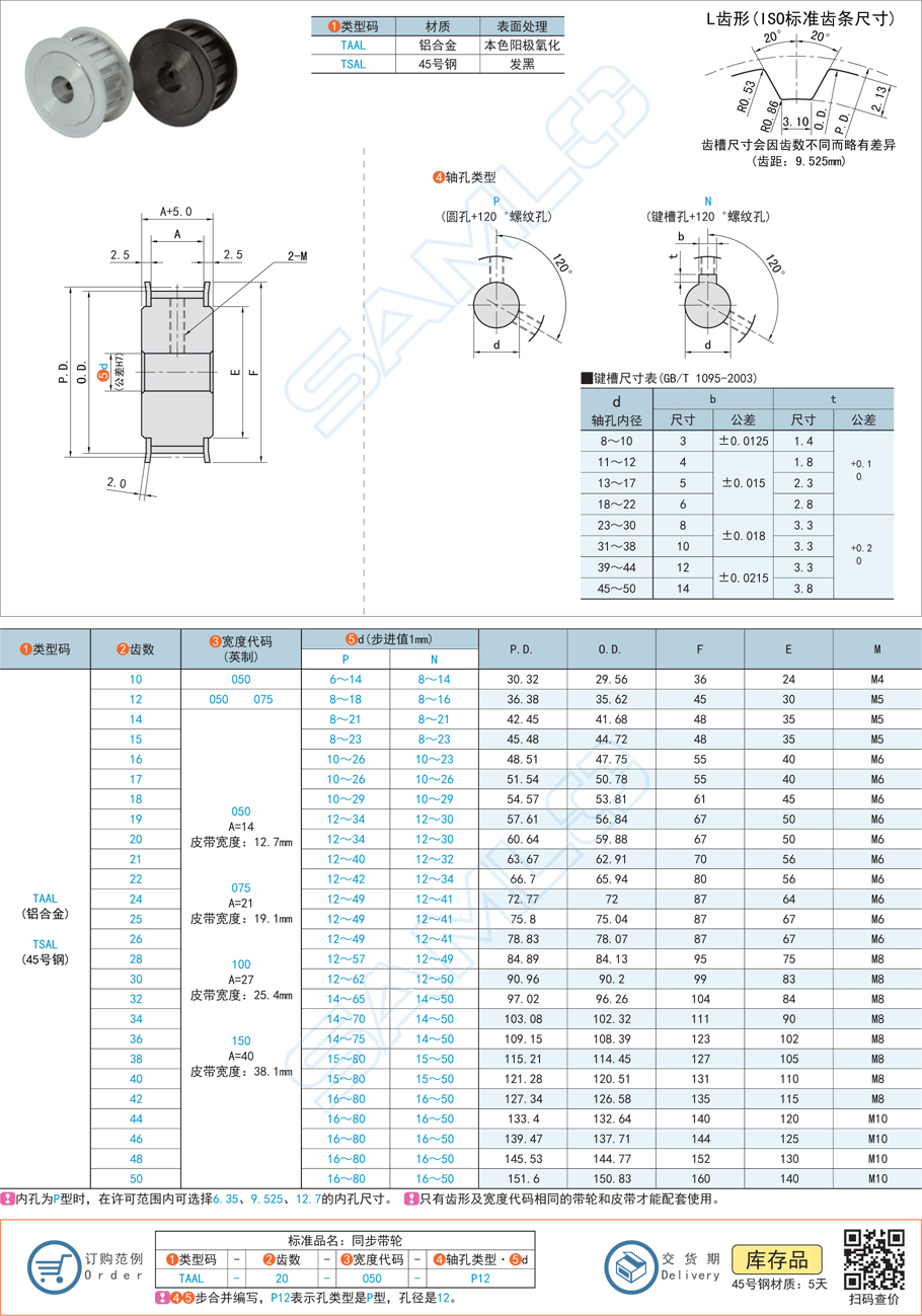 同步帶輪軸孔內(nèi)徑怎么設(shè)計